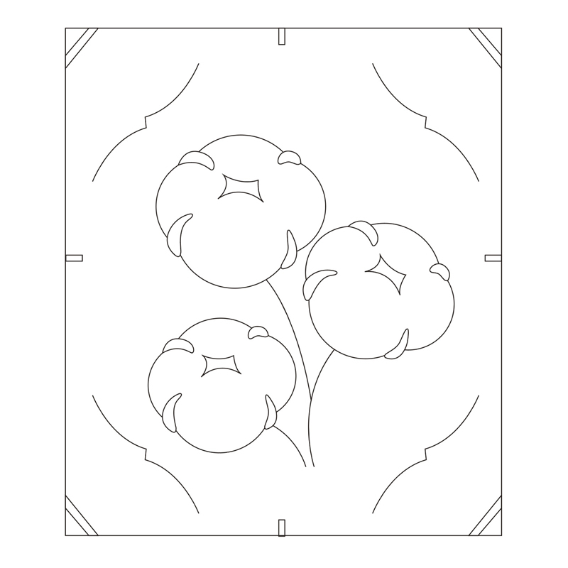 绗缝 棉花