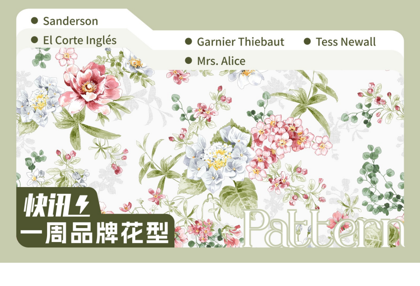 品牌花型快讯矢量 -8