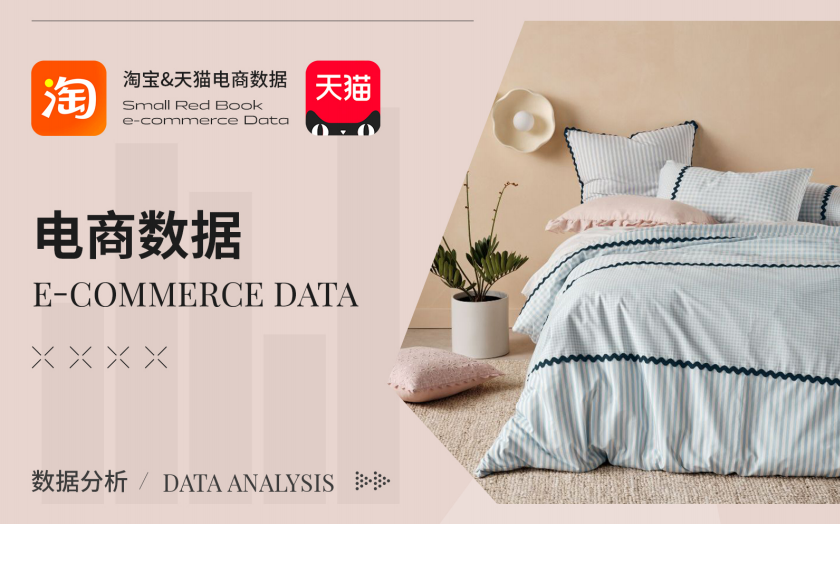 电商数据1月床品套件热卖数据分析
