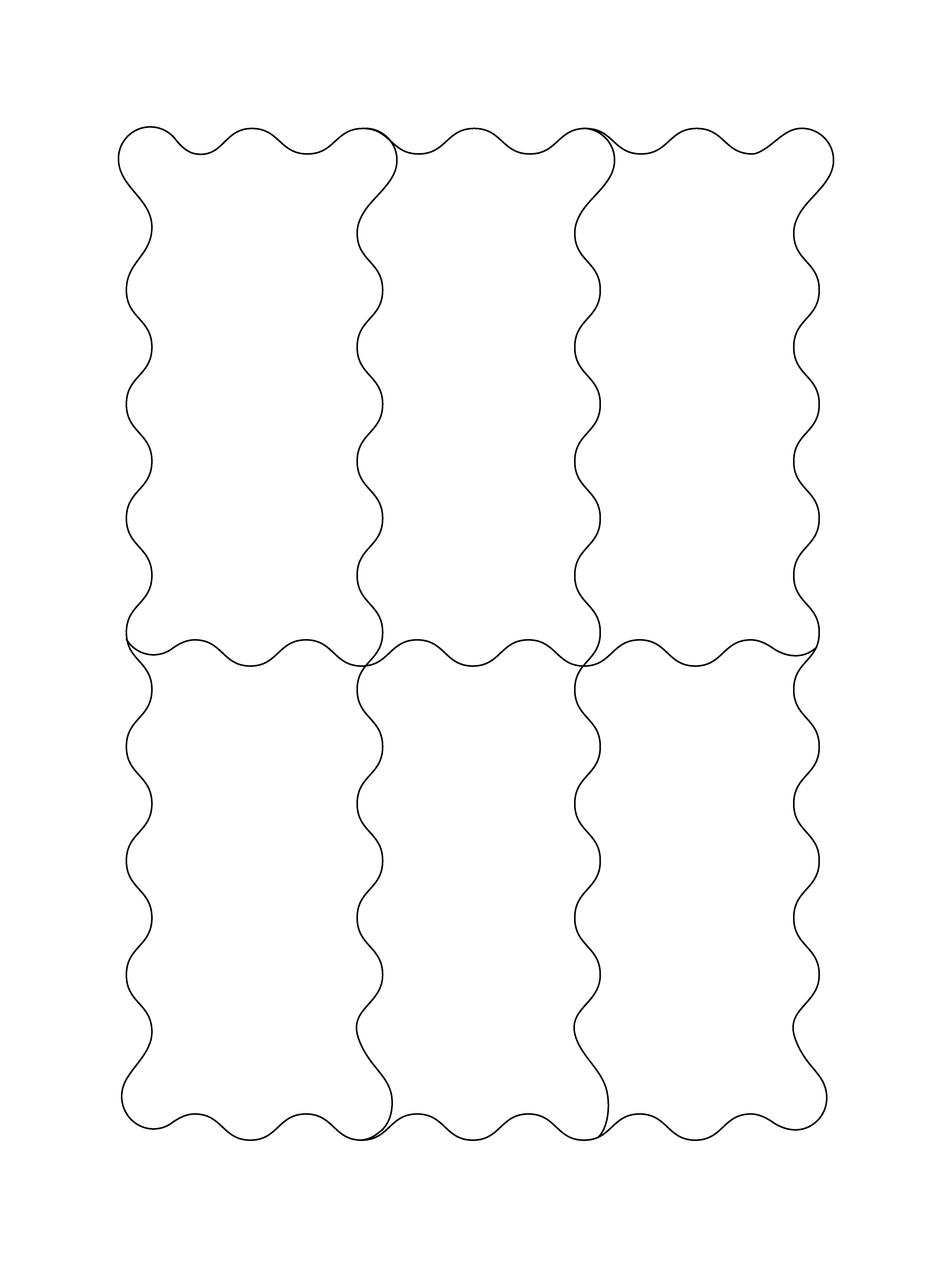 绗缝 波浪 饼干